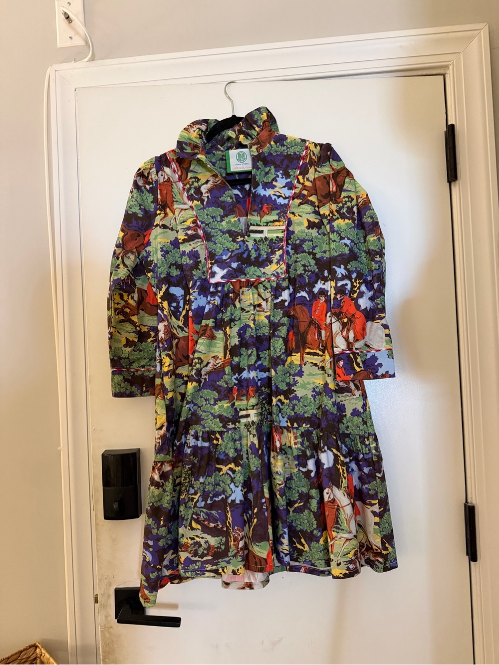 Children's Printed Twirl Dress Jacket in Multicolor